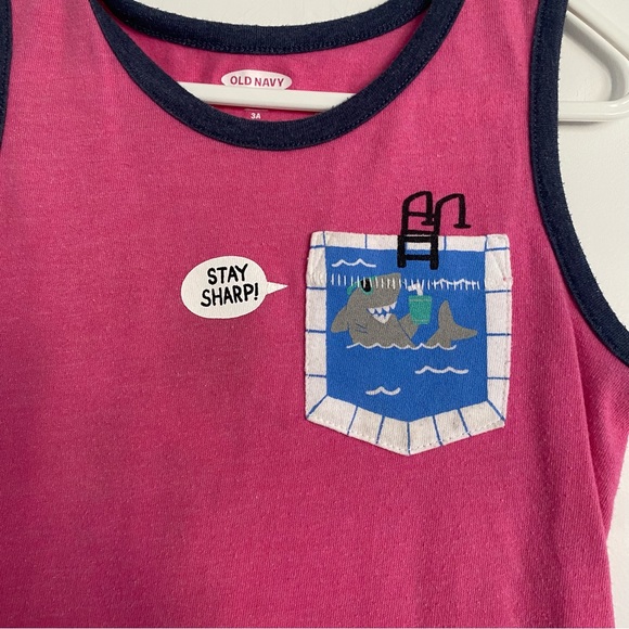 🟧$1 ADD-ON🟧 OLD NAVY • 3T • tank top - Picture 3 of 4
